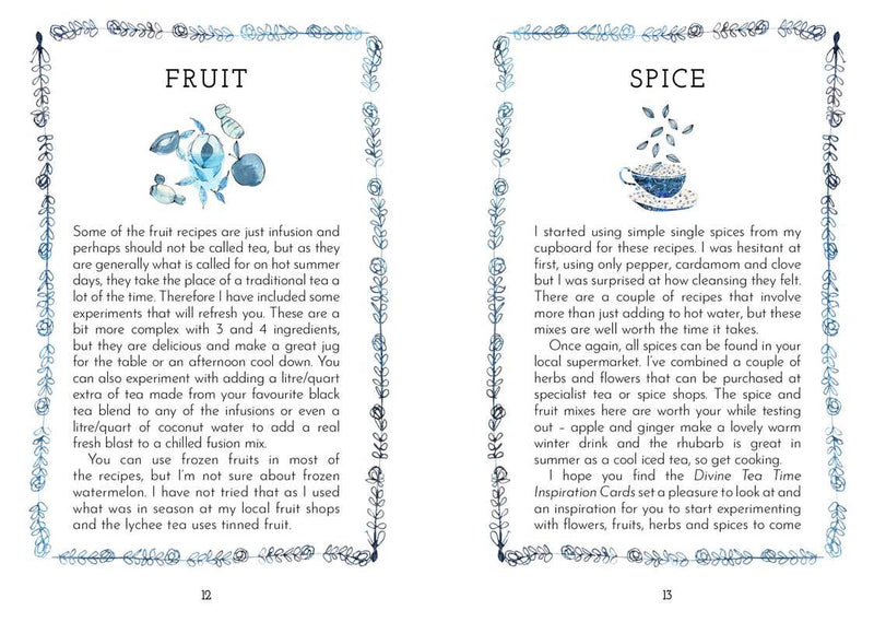 Divine Tea Time Inspiration Cards by Tracy Loughlin